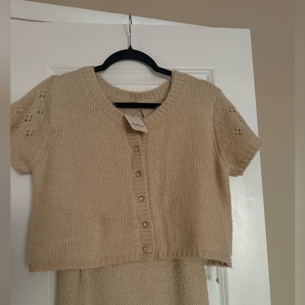 Free People Audrey sweater set maxi dress - Picture 3 of 8